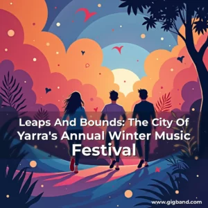 Artistic representation for Leaps And Bounds: The City Of Yarra's Annual Winter Music Festival