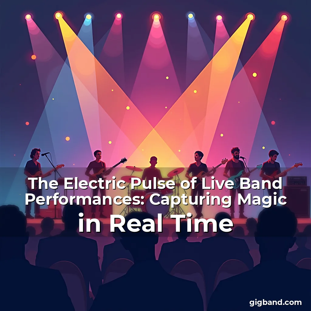 Read more about the article The Electric Pulse of Live Band Performances: Capturing Magic in Real Time