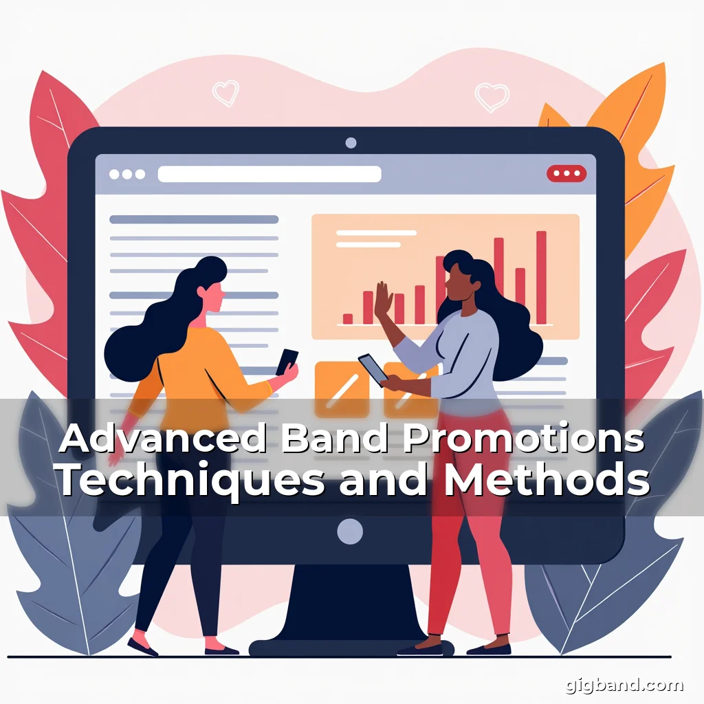 Read more about the article Advanced Band Promotions Techniques and Methods