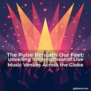 Read more about the article The Pulse Beneath Our Feet: Unveiling the Heartbeat of Live Music Venues Across the Globe