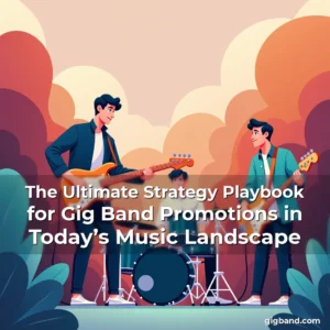 Read more about the article The Ultimate Strategy Playbook for Gig Band Promotions in Today’s Music Landscape