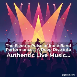 Read more about the article The Electric Pulse of Indie Band Performances: A Deep Dive into Authentic Live Music Experiences