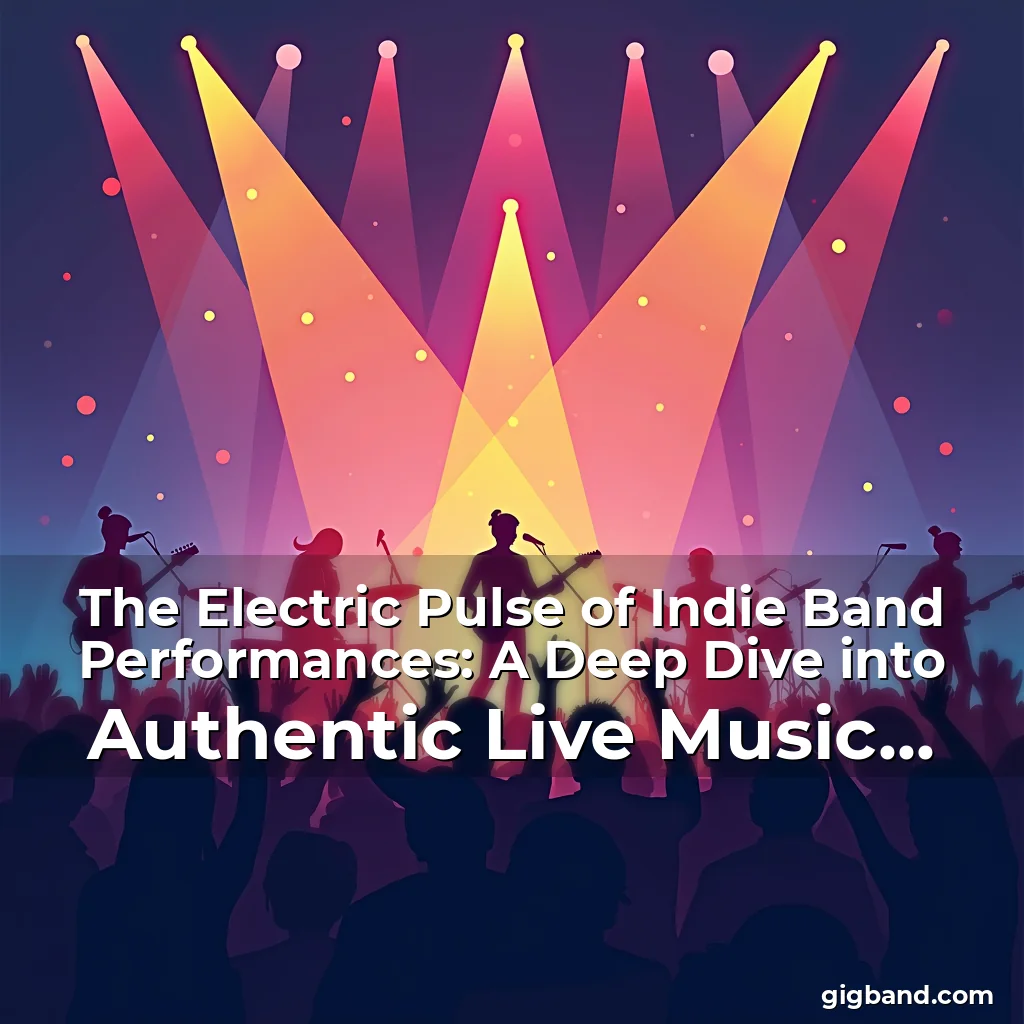 Read more about the article The Electric Pulse of Indie Band Performances: A Deep Dive into Authentic Live Music Experiences